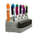 thumbnail image 1 of Storage Theory Marker Holder Holds 11 Markers and 1 Eraser - Peel and Stick - Gray 2pk, 1 of 1