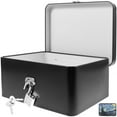 thumbnail image 1 of Storage Tin Box with Lock Boxes Small Tins Lids Bins Jars Onion Potato Basket Wedding Souvenir Tinplate, 1 of 6