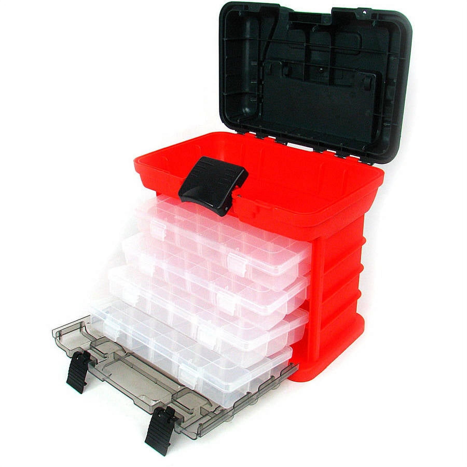 Heavy Duty Hard Plastic Tool Box Portable Organizer (Big)