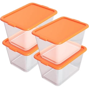 Tote Box Rack Best Sellers In Orange Storage Bins With Lids