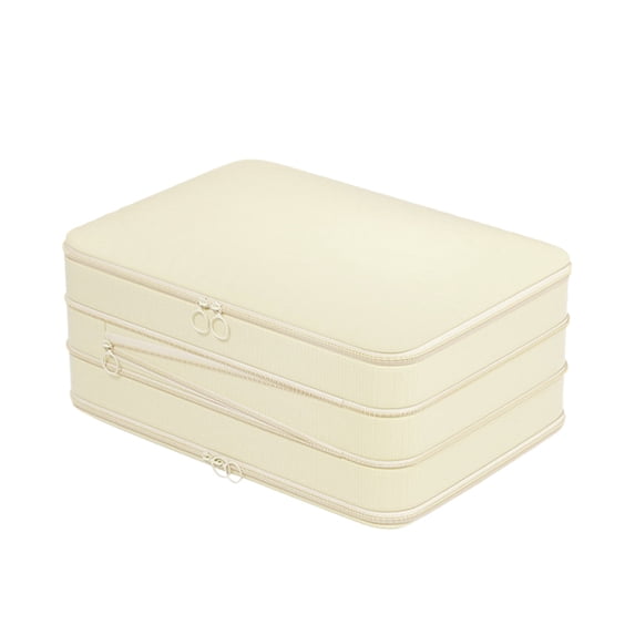 Storage Totes Ultra Space Saving Self Compression Organizer Stackable Heavy Duty Moving Travel Storage Bags Compressible for Comforter Blankets Bedding Clothes