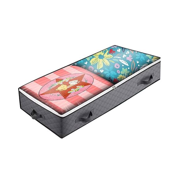 Storage Trunks Clearance(100*50*15)Under Bed Storage Bags , Large Under Bed Storage Bins With Reinforced Handles , Collapsible Under Bed Storage Bags And Containers