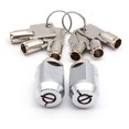 thumbnail image 1 of Storage Unit Cylinder Lock - Pack - 2 Locks Keyed Alike - Self Storage Locker, 1 of 2