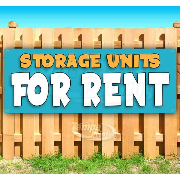 Storage Units For Rent 13 oz Vinyl Banner With Metal Grommets