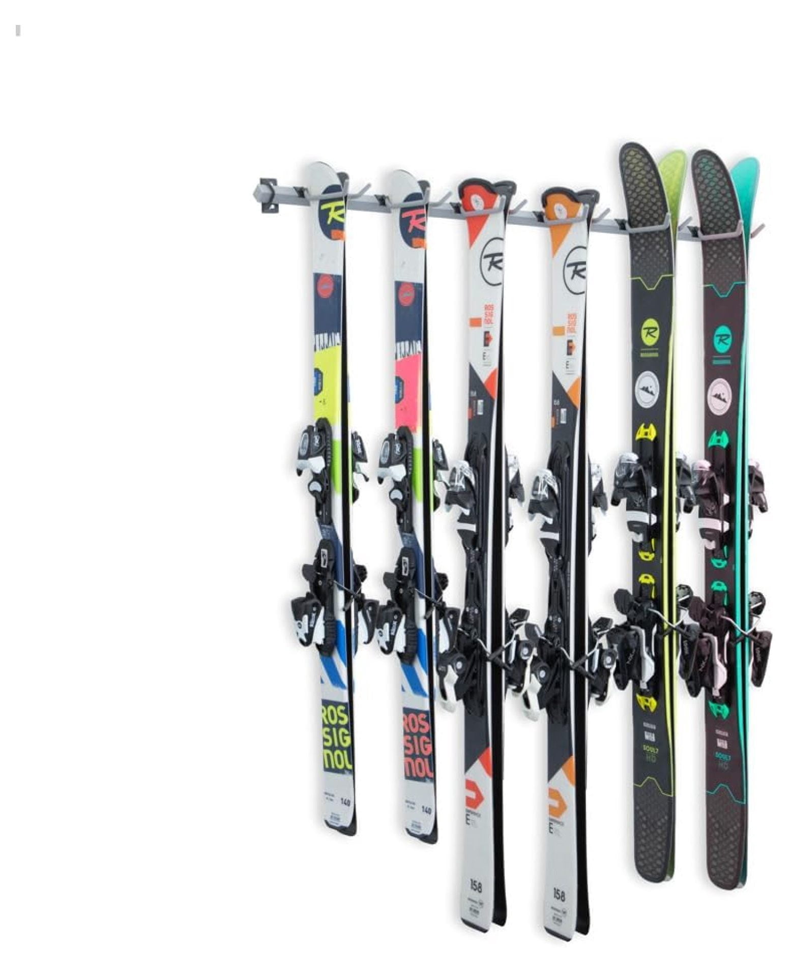 Storage Wall Mounted Ski Racks (6-Pair) - Walmart.com