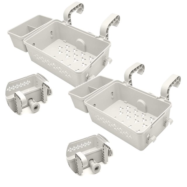 Storage With Cup Holders For 3 Inch Or Smaller Top Above Ground Pool