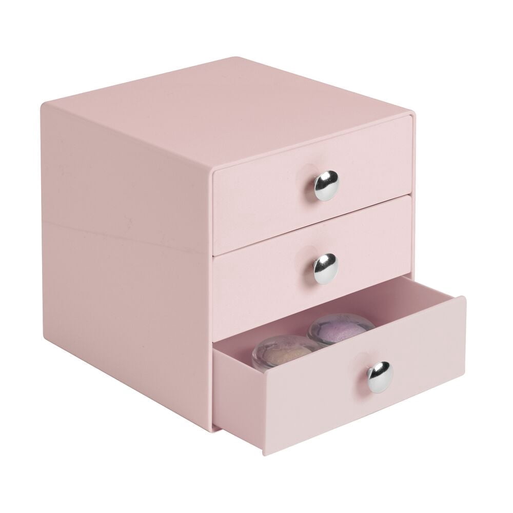 iDesign BPA-Free Plastic 3-Drawer Vanity Organizer - 6.5