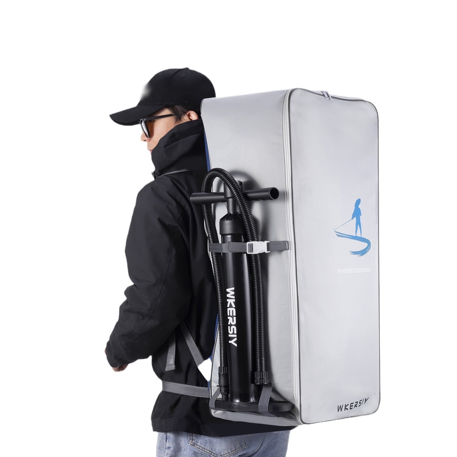 Storage bag,Portable Cloth 105l Paddle White Buzhi Qisuo Water