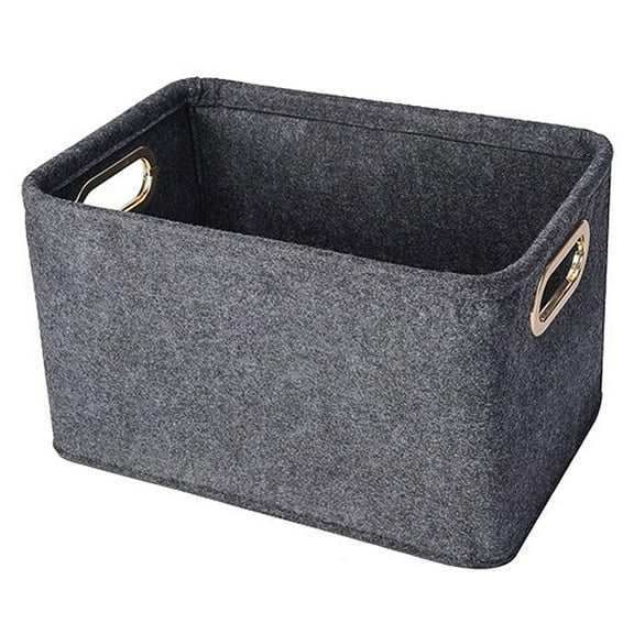 Storage box, 35x24x21cm, Dark grey