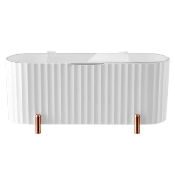 Storage box, For cotton wool, White