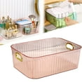 thumbnail image 1 of Storage container Essentials Organization And Storage Storage Basket Transparent Snacks Cosmetic Organizer Men Storage Basket Transparent Snacks Cosmetic Organizer, 1 of 9