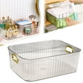 thumbnail image 1 of Storage container Home and Kitchen Organization And Storage Storage Basket Transparent Snacks Cosmetic Organizer Men Storage Basket Transparent Snacks Cosmetic Organizer, 1 of 9