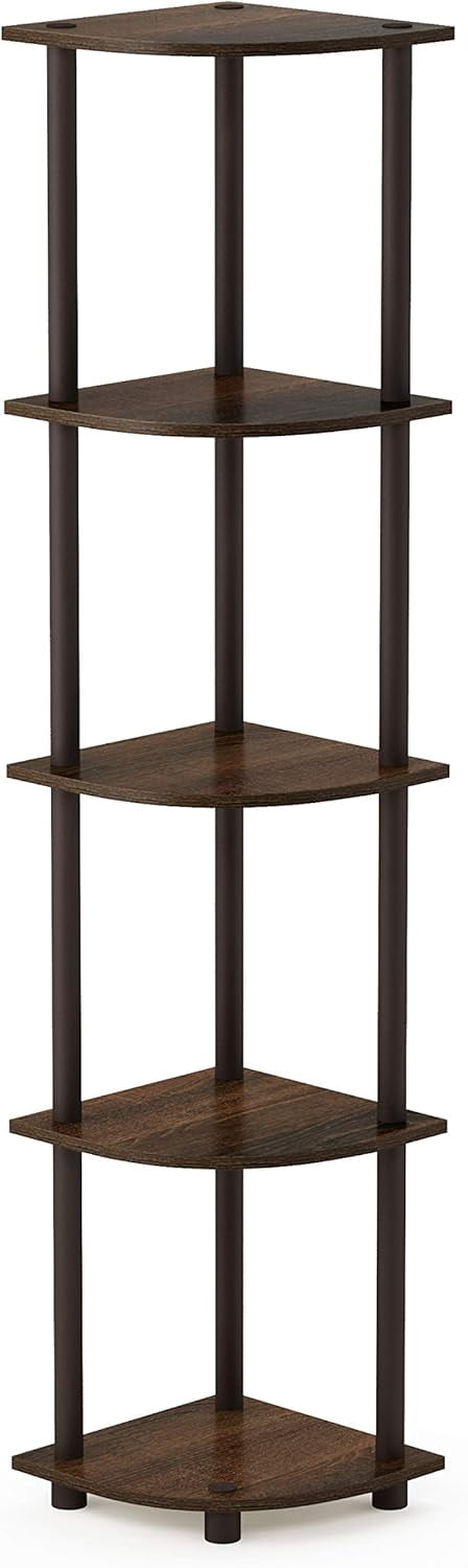 Storage rack 5 Tier Corner Display Rack Multipurpose Shelving Unit-HQQ8 ...