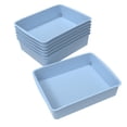 thumbnail image 1 of Pen+Gear Paper Tray, 13.15 x 10.25 x 2.95 in, Victory Blue, 7-Pack, 1 of 5