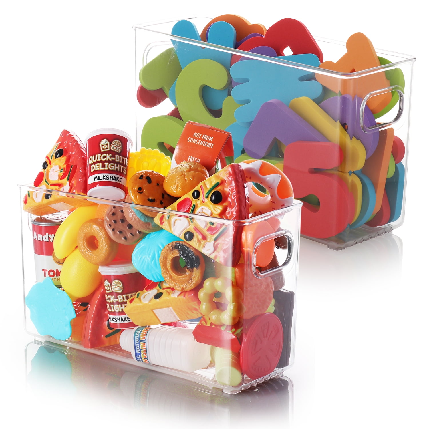 StorageBud Small Crafts Organizers, Clear Storage Bins 10.6 StorageBud Small Crafts Organizers, Clear Storage Bins 10.6