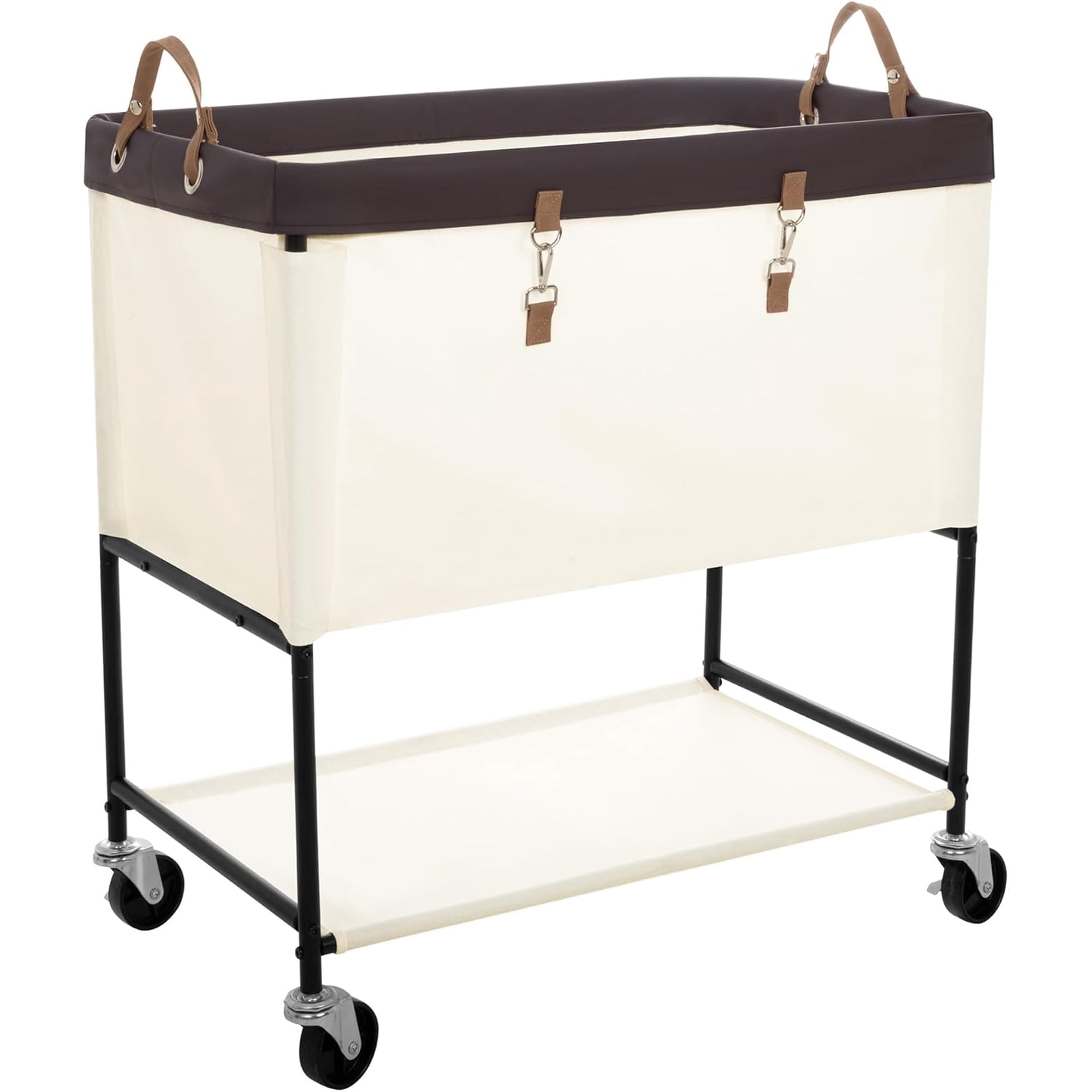StorageWorks Laundry Cart - Beige