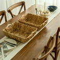 thumbnail image 1 of StorageWorks Water Hyacinth Baskets, Wicker Woven Baskets with Handles, Large, 2-Pack, 15" x 10.6" x 5.3", 1 of 7