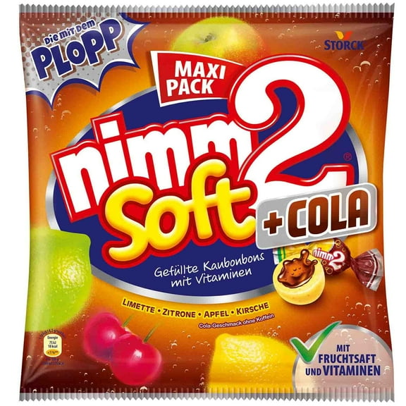 Storck Nimm2 Soft + COLA Taffies XL 345g/12 oz