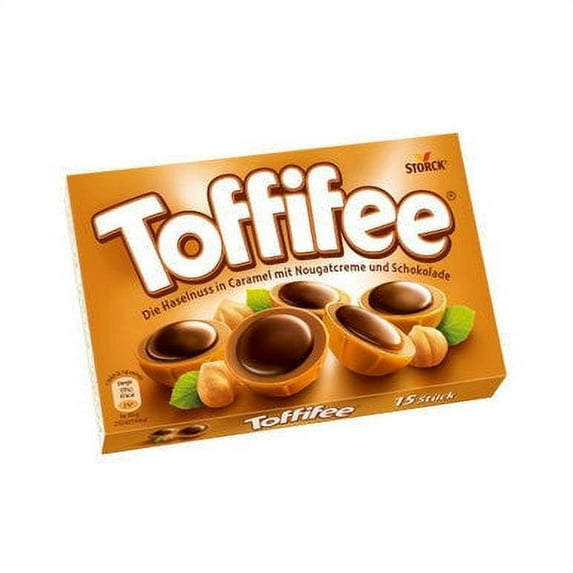 Storck Toffifee Whole Hazelnut in Nougatcream Filled Caramel, 125g/4.4 oz