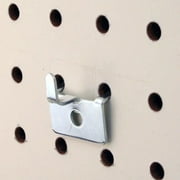 Store Fixtures Direct Pegboard Utility Notch Hook for Slatwall and Peg Wall, 100 Counts