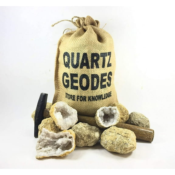 Store For Knowledge Large 3" Break Your Own Geodes Gift Bag - 10 Pack