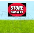 thumbnail image 1 of Store For Rent (18" x 24") Yard Sign, Includes Metal Step Stake, 1 of 6