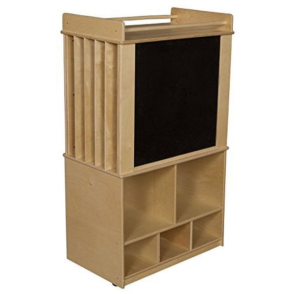 Wood Designs 99549 Store-It-All Teaching Center Without Trays, 51" Height, 30" Width, 18" Length