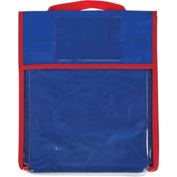 Store More Medium Clearview Book Pouches - Single Color - Set Of 4