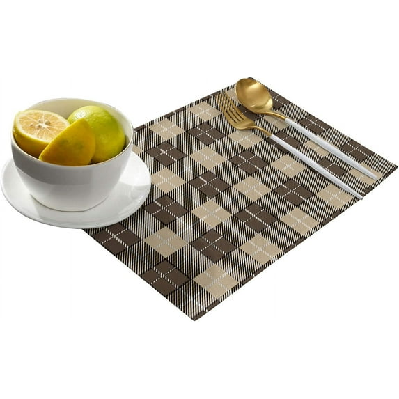 Store Sunflower Placemats Set of 4, Cotton Linen Heat Resistant Table Mats Non-Slip Washable Vintage Sunflower Bees You are My Sunshine Placemat for Holiday Banquet Dining Table Kitchen Decor