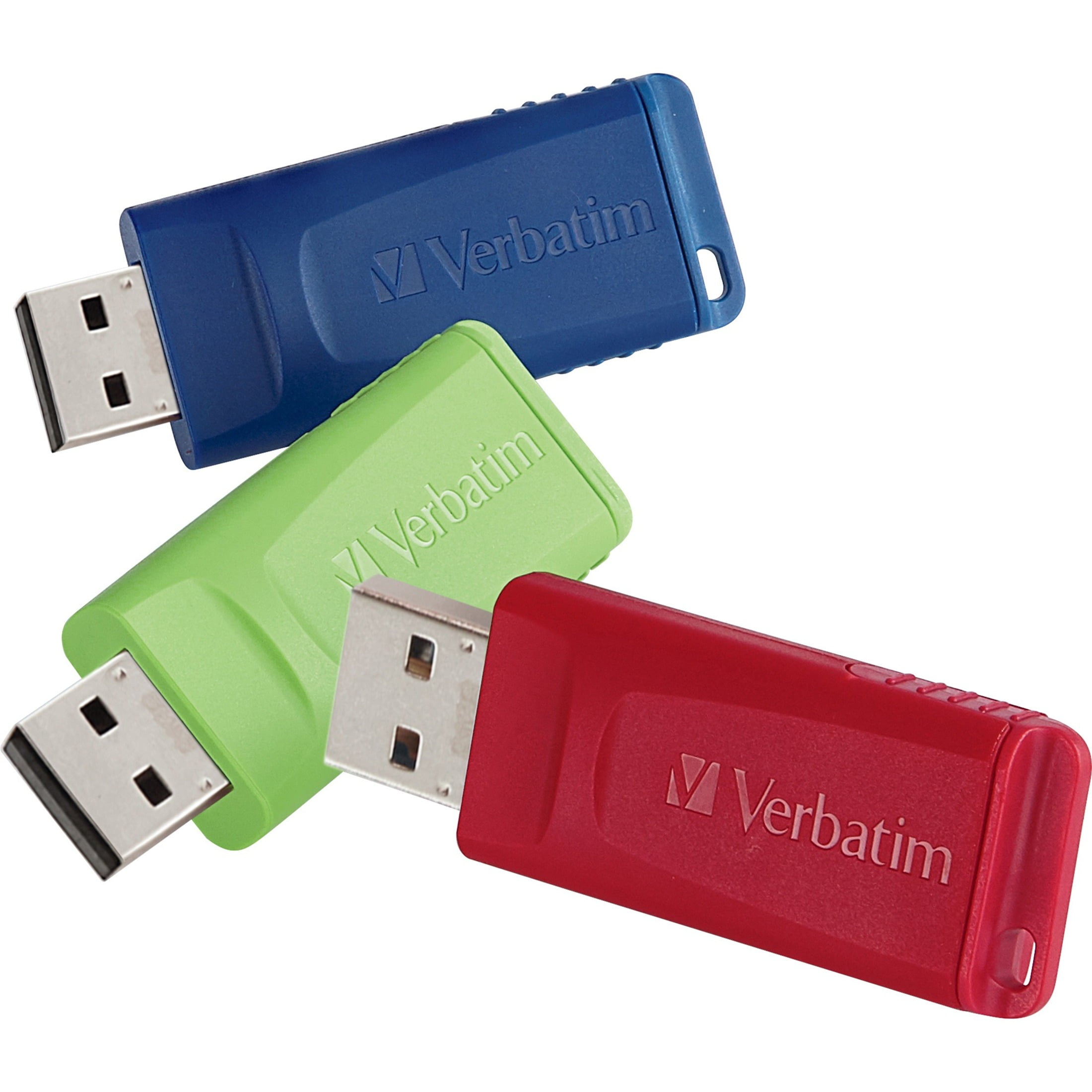 Store 'n' Go USB Flash Drive, 16 GB, Assorted Colors, 3/Pack Store 'n' Go USB Flash Drive, 16 GB, Assorted Colors, 3/Pack