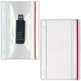 thumbnail image 1 of StoreSMART - Flash Drive Zipper Case for 3-Ring Binders - 5-Pack - Vinyl Plastic - R1831-FLASH5, 1 of 2
