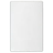 StoreSMART - Peel & Stick Pocket - 6 x 9 1/2 Open Short Side - 10-Pack - Clear Vinyl Plastic - STB109S-10