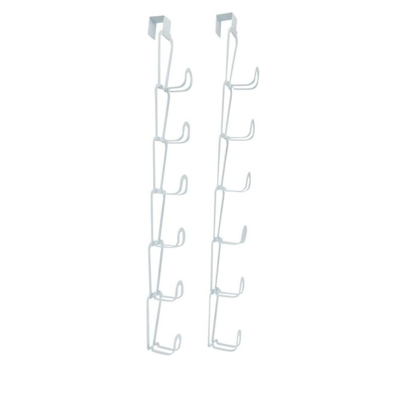 StoreSmith Over Door Storage Hook 2-pack White