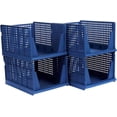 thumbnail image 1 of Open Box StoreSmith Set of 4 Large Stack & Slide Organizers 821-651, 1 of 2