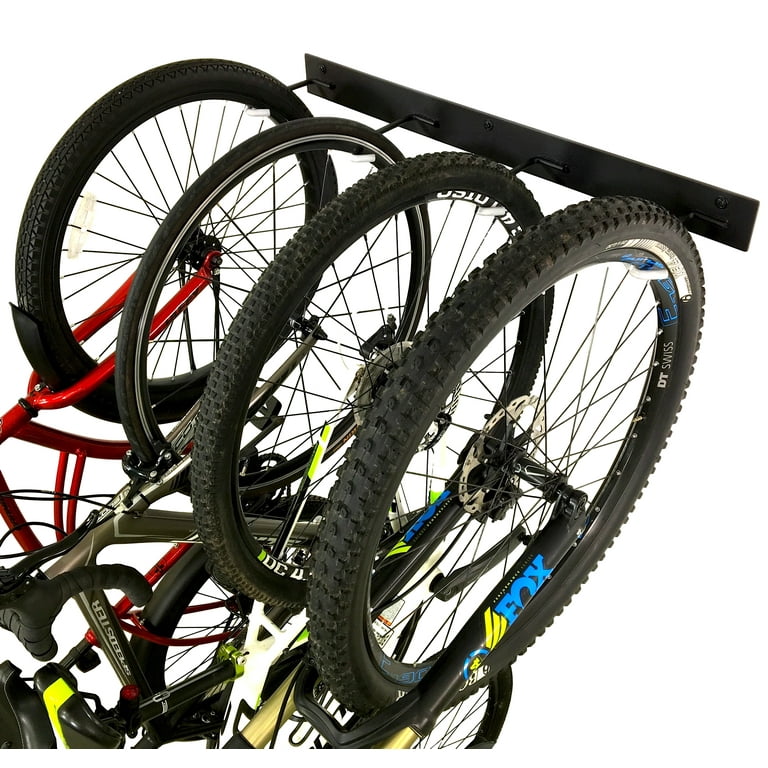 StoreYourBoard BLAT Bike Wall Storage Rack 4 Bicycles Solid Steel 200 lbs Garage Organizer