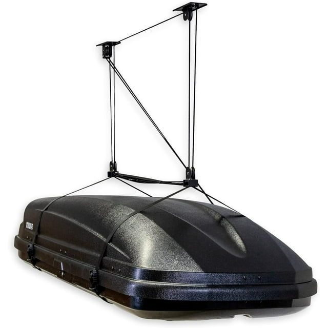 StoreYourBoard Cargo Box Ceiling Storage Hoist, Heavy Duty Holds 150