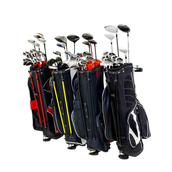 StoreYourBoard Golf Club Organizer, Garage Storage Rack, Adjustable Wall Mounted Hanger, Golf Bags and Accessories