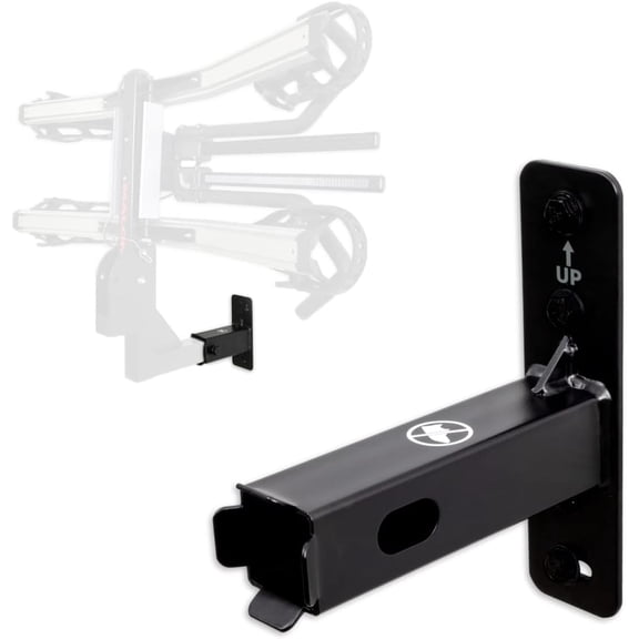 StoreYourBoard Hitch Wall Mount, Bike and Cargo Rack Hanging Garage Organizer, Trailer Hitch Receiver Storage, Holds Max 175 lbs (1.25 inch)