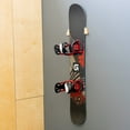 thumbnail image 1 of Minimalist Wood Snowboard Wall Mount, Board Storage Rack, Home & Garage, 1 of 5