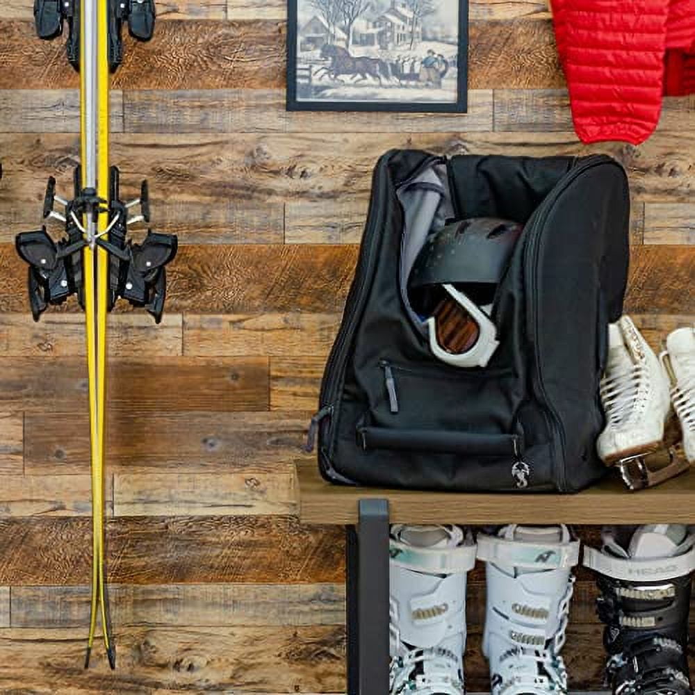 StoreYourBoard Mountain Essential Ski Boot and Helmet Bag, Travel