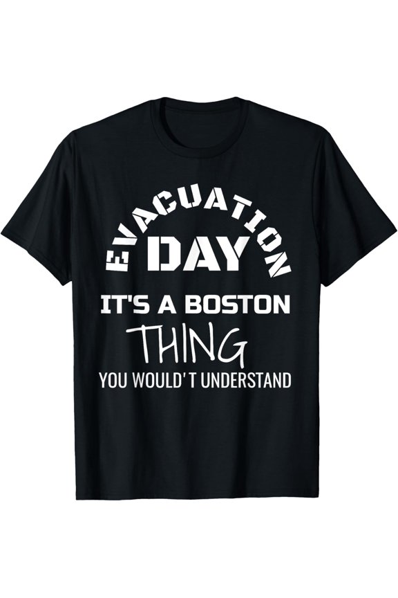 Storecastle: Evacuation Day Boston Suffolk County Gift T-Shi