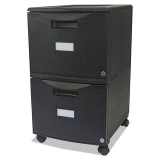 Plastic file cabinet on cheap wheels