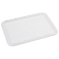 thumbnail image 1 of School Smart Storage Tray Lid, 8 x 12-3/8 Inches, Clear, 1 of 1