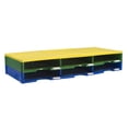 thumbnail image 1 of Storex 61433U01C Classroom Color Modular 6-Compartment Literature Organizer, 1 of 3