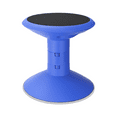 thumbnail image 1 of Storex Backless Plastic Wiggle Stool, Adjustable 12-18 inch Seat Height, Blue, 1 of 12