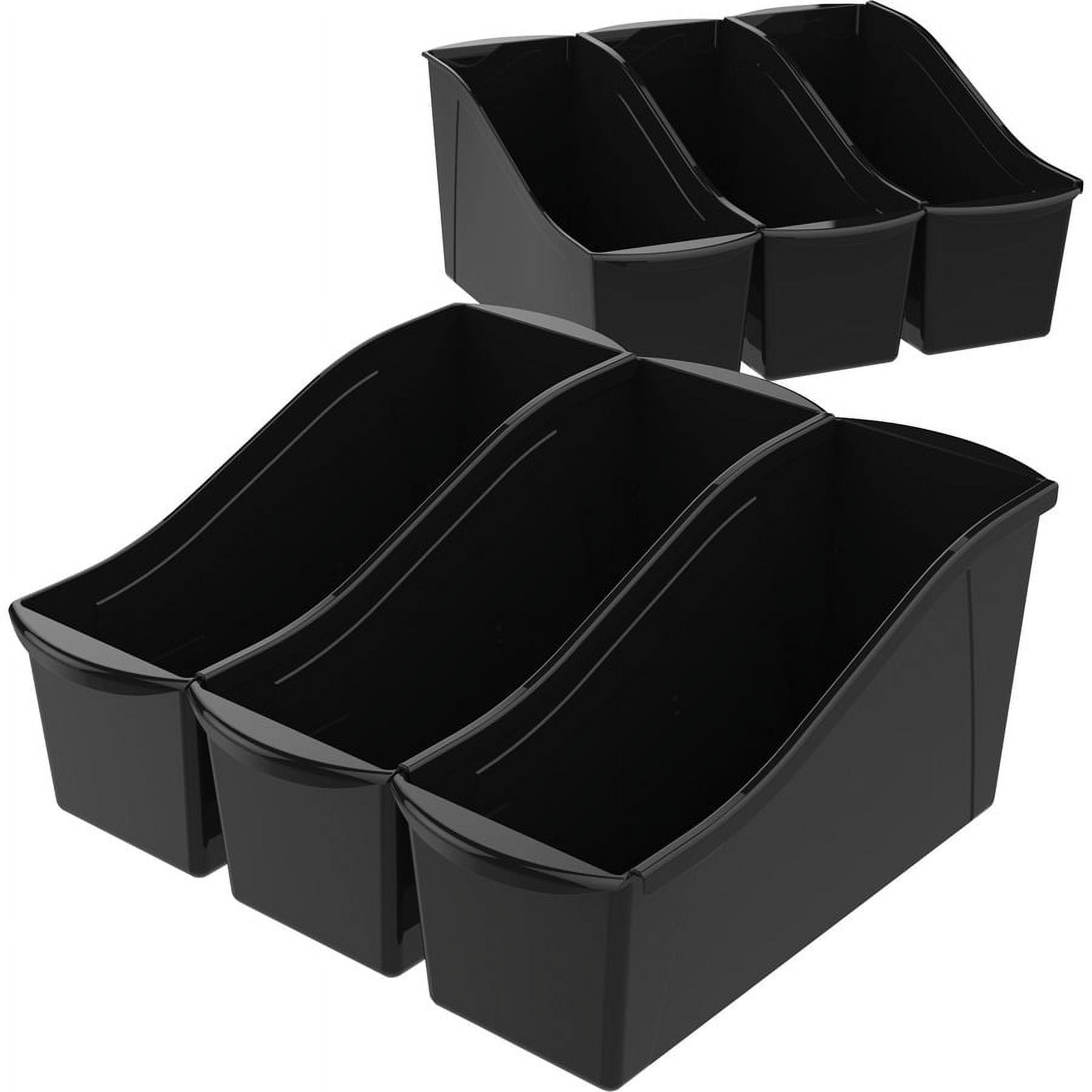 Storex Book Bins - 7 Storex Book Bins - 7
