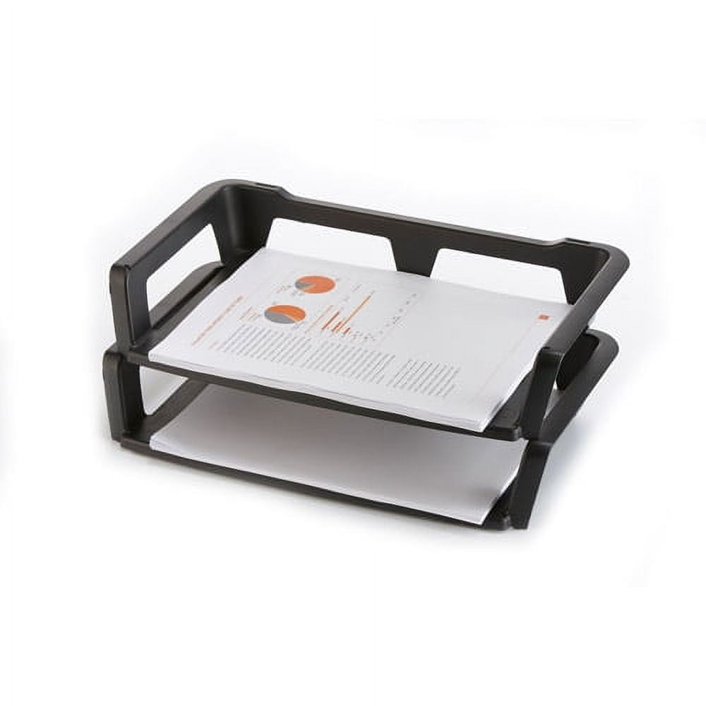 Storex Eco-Friendly, Papers Trays, Black (6 units/pack)