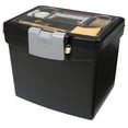 thumbnail image 1 of Storex File Storage Box with XL Storage Lid, Black, 1-Count, 1 of 4