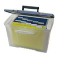 thumbnail image 1 of Storex Ind. Plastic Portable File Box, 1 of 1
