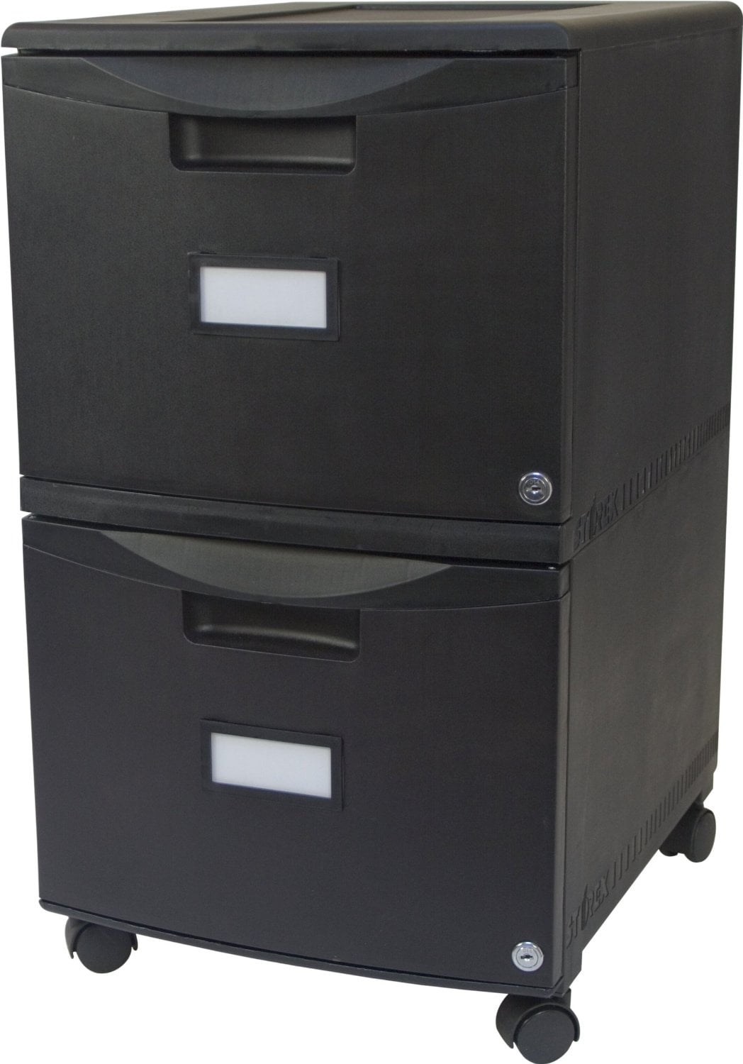 Plastic file cabinet on wheels deals